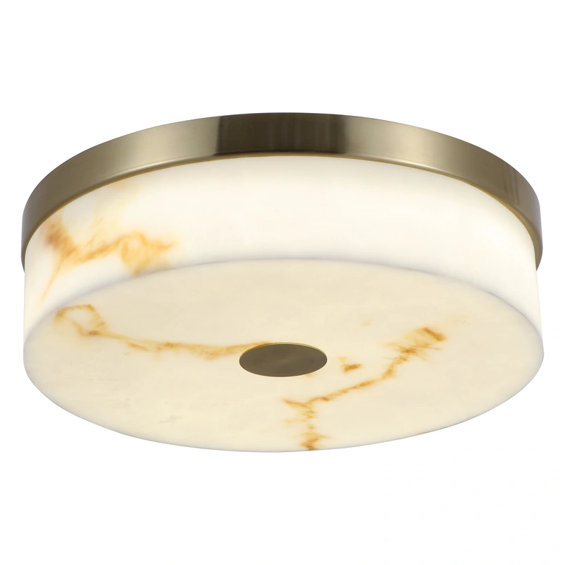 Alabaster Flush Mount Lampu Siling