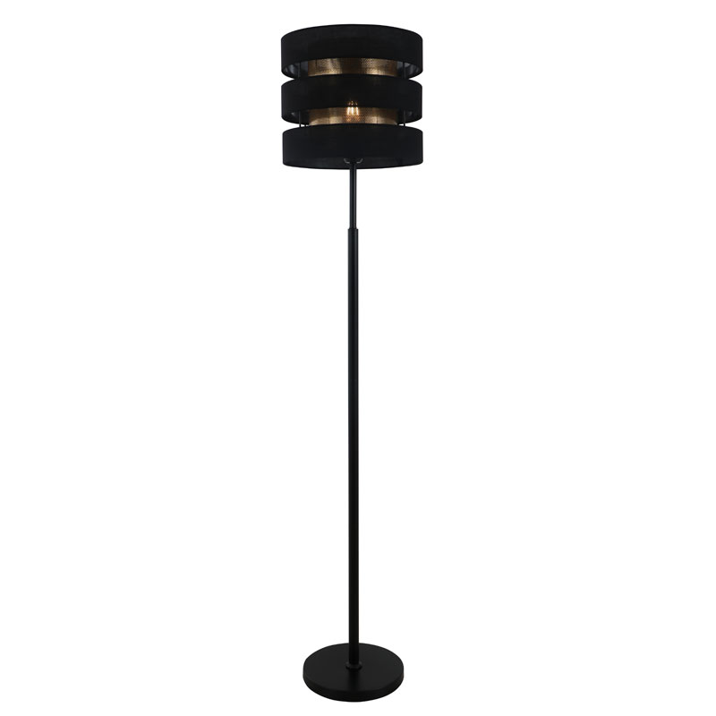 Lampu Lantai Hitam Dwi Teduh
