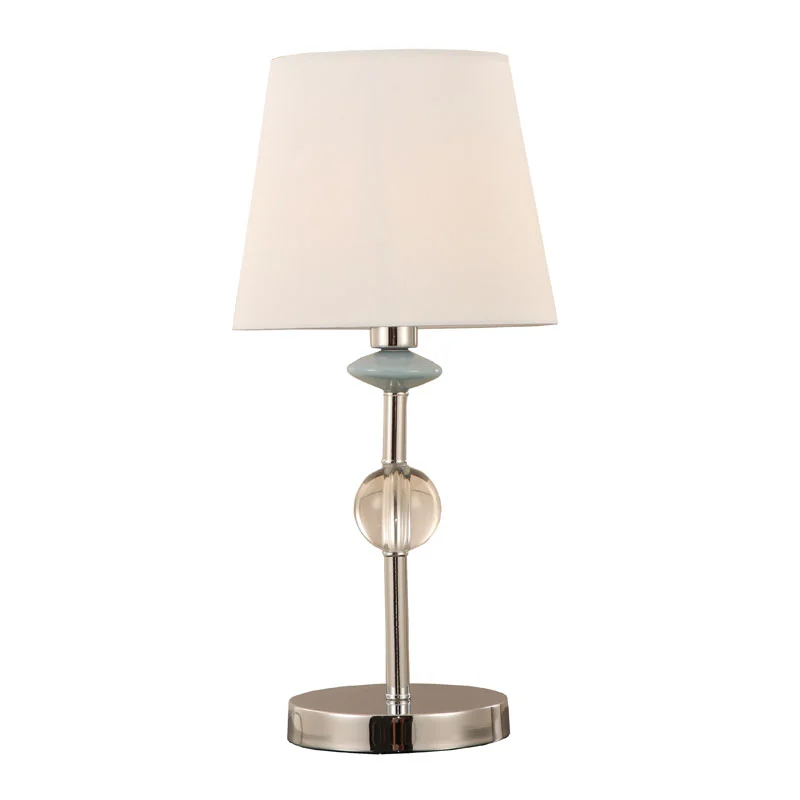 Lampu Meja Teduh Kon Putih Putih
