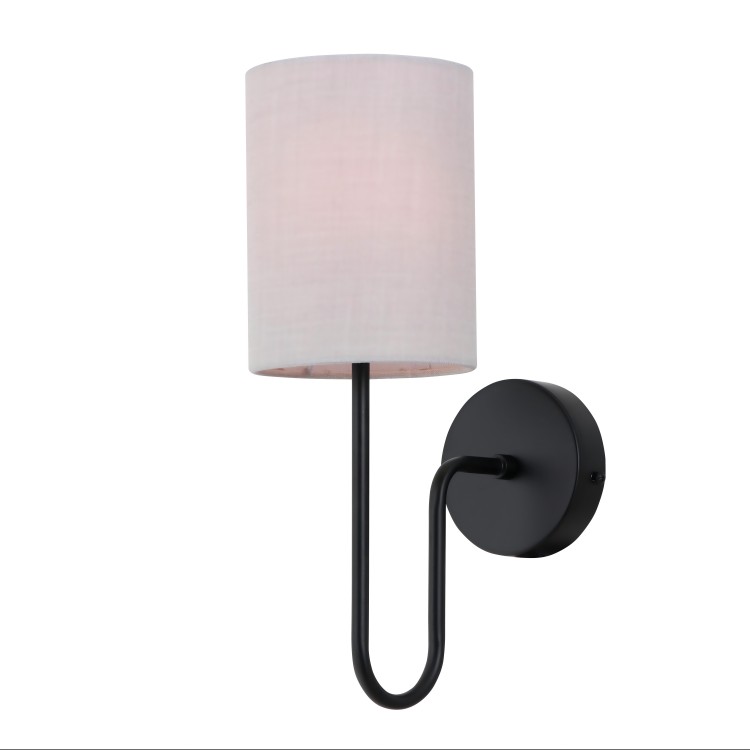 Scone Dinding Logam Teduh Silinder Slim