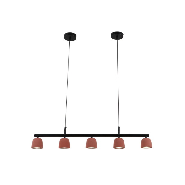 Pendant simen minimalis merah vulcan