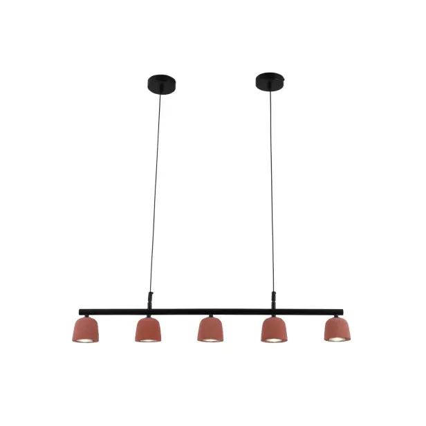 Pendant simen minimalis merah vulcan