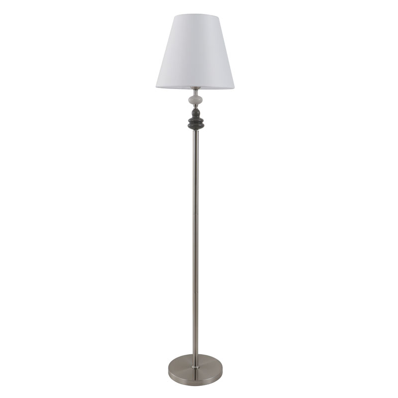 Lampu Lantai Porselin Warna Putih Boleh Laras Tinggi